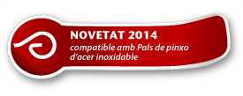 Pinxos d'acer inoxidable